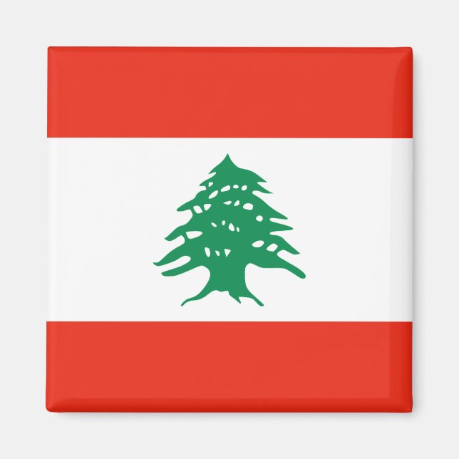 Lebanon Flag Magnet (Front)