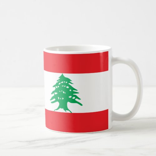 Lebanon flag mug