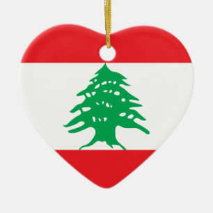 Lebanon Flag Ornament