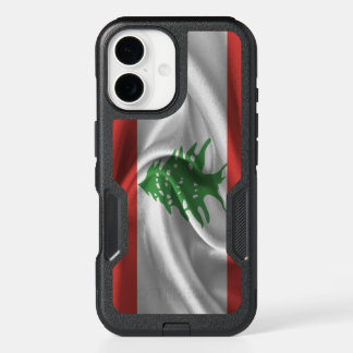 Lebanon Flag iPhone 16 Case
