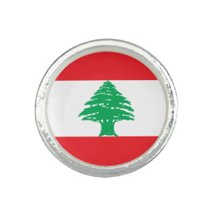 Lebanon Flag Ring