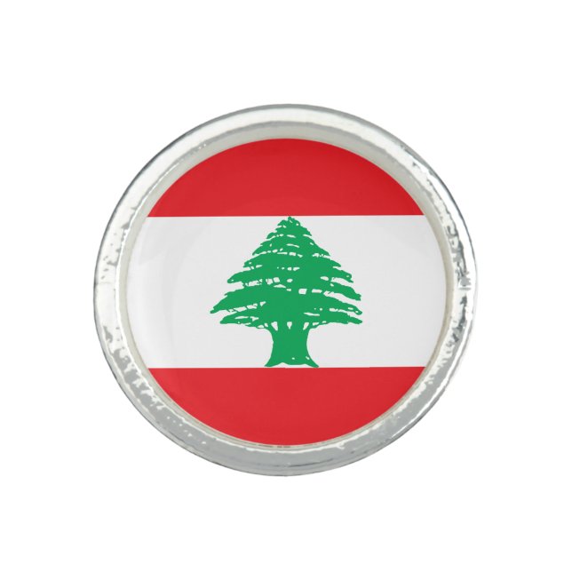 Lebanon Flag Ring (Front)