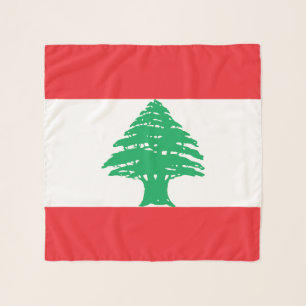 Lebanon Flag Scarf