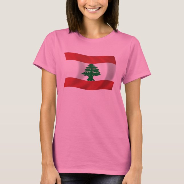 Lebanon Flag Shirt (Front)