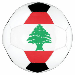 Lebanon Flag Soccer Ball