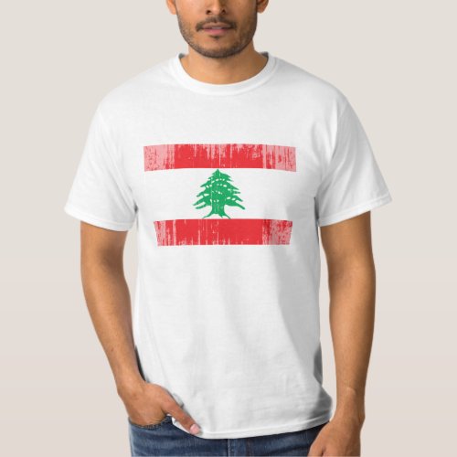 Lebanon Flag T_Shirt