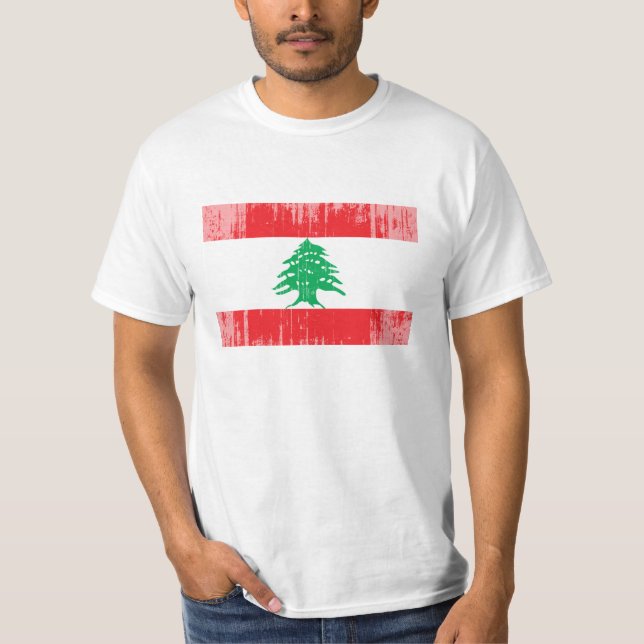 Lebanon Flag T-Shirt (Front)