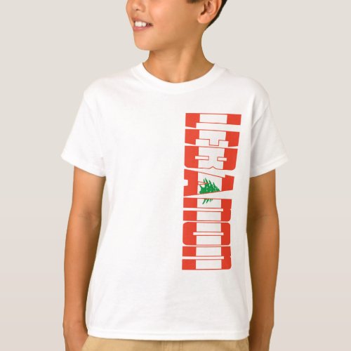 Lebanon Flag T_Shirt