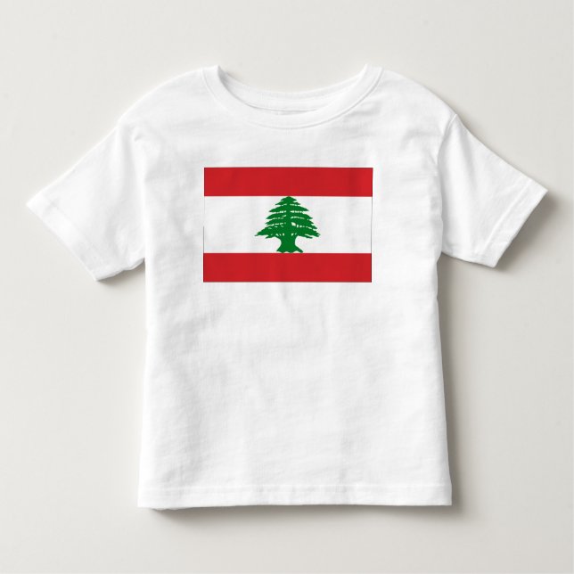 Lebanon Flag Toddler T-shirt (Front)