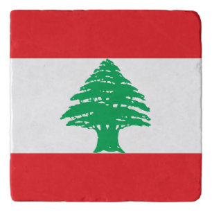 Lebanon Flag Trivet