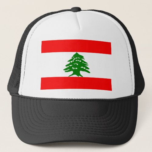 Lebanon Flag Trucker Hat