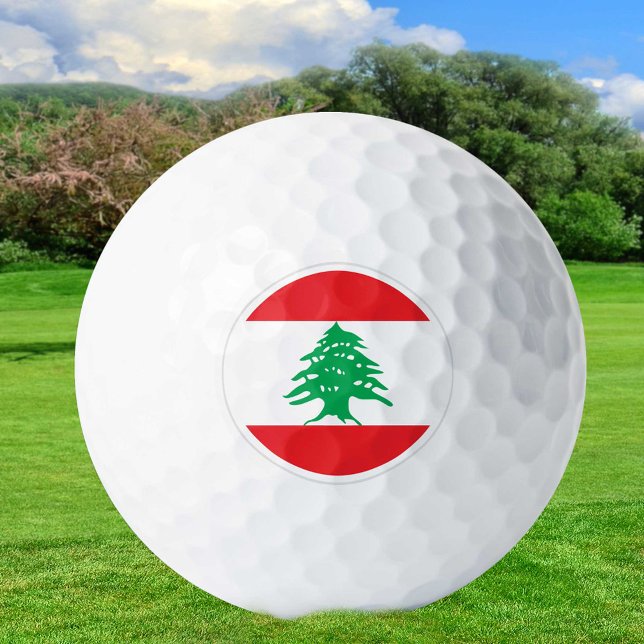 Lebanon Golf Balls, Lebanese Flag Golfers /Patriot Balls (Creator Uploaded)