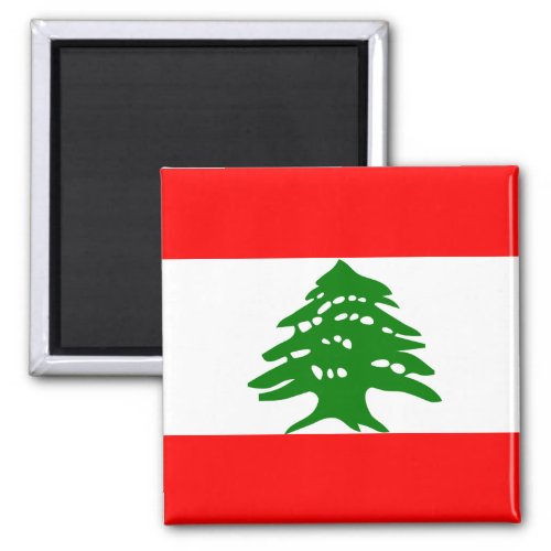 Lebanon High quality Flag Magnet