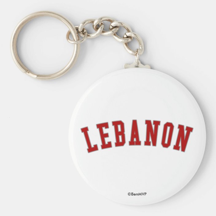Lebanon Key Chain