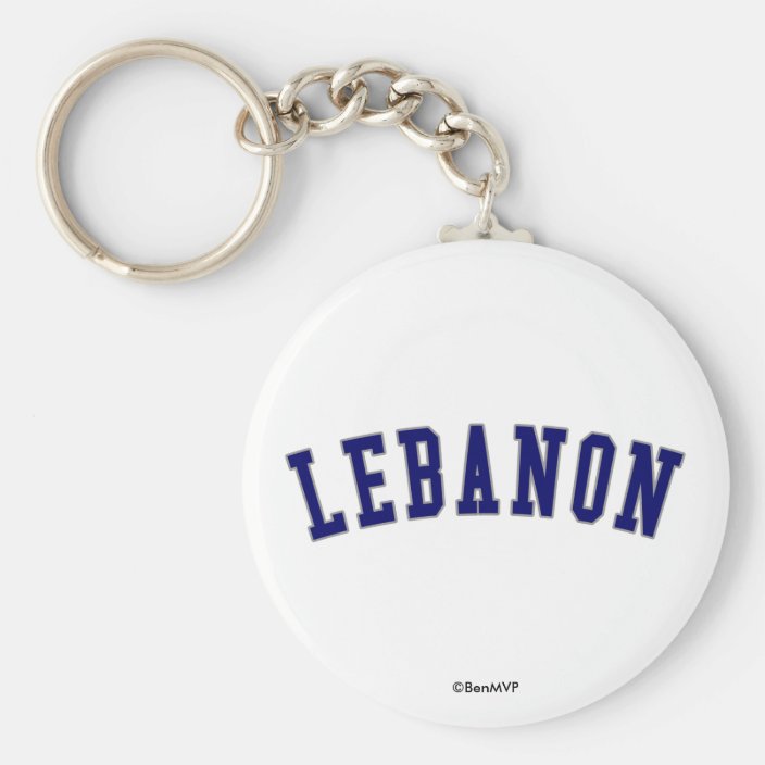 Lebanon Keychain