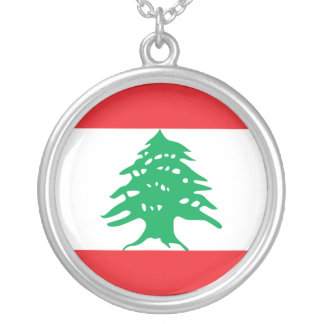 Lebanon, Latvia Silver Plated Necklace