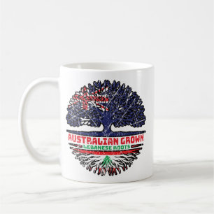 Lebanon Lebanese Australian Australia Tree Roots Coffee Mug