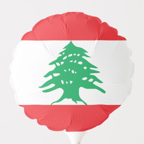 Lebanon Lebanese Flag Balloon
