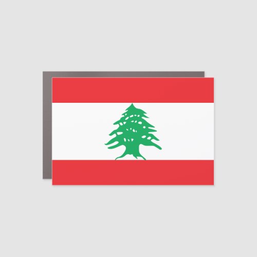 Lebanon Lebanese Flag Car Magnet