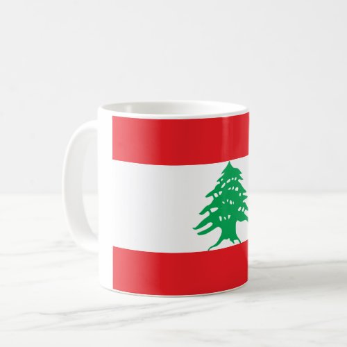 Lebanon Lebanese Flag Coffee Mug