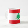 Lebanon (Lebanese) Flag Coffee Mug