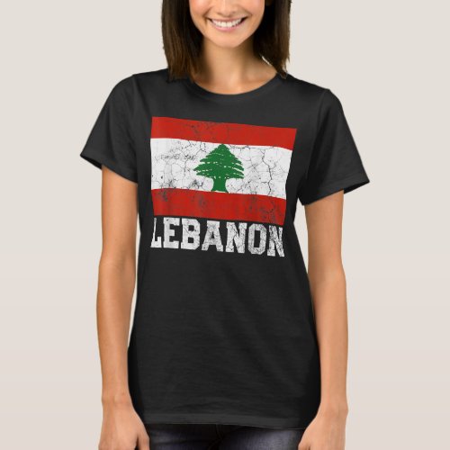 Lebanon Lebanese Flag Family Pride Country Shirt V