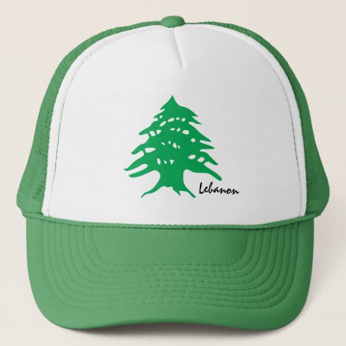 Lebanon  Lebanese flag _ fashionsports fans Trucker Hat