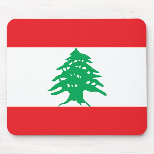Lebanon Lebanese Flag Mouse Pad