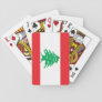 Lebanon (Lebanese) Flag Playing Cards