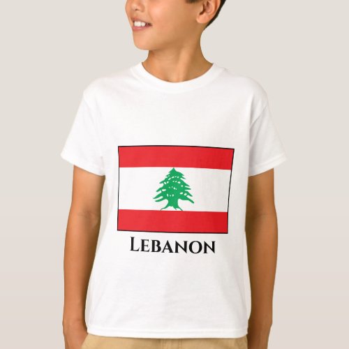 Lebanon Lebanese Flag T_Shirt
