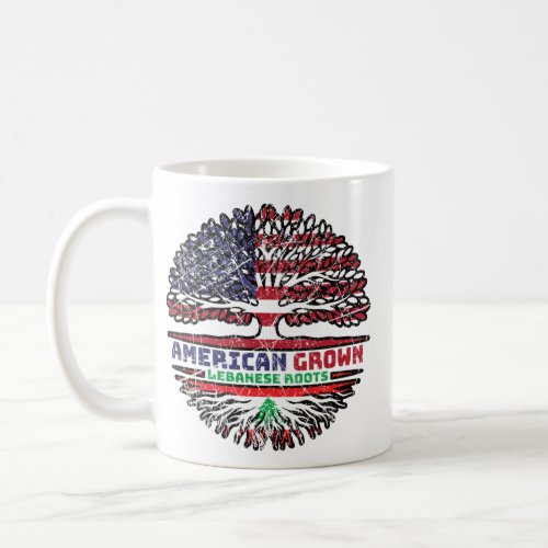 Lebanon Lebanese US American USA United States Coffee Mug