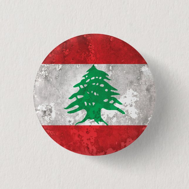 Lebanon Pinback Button (Front)
