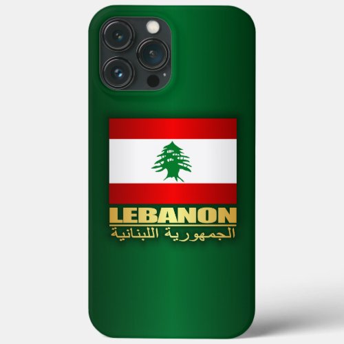 Lebanon Pride Apparel iPhone 13 Pro Max Case