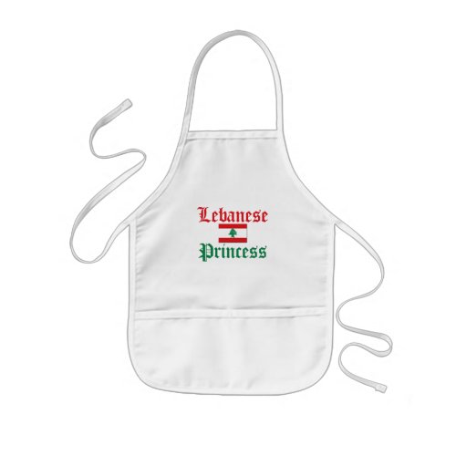 Lebanon Princess Kids Apron