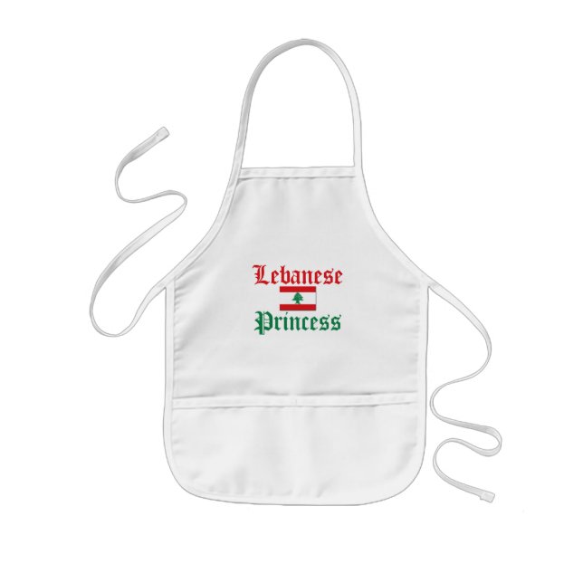 Lebanon Princess Kids' Apron (Front)