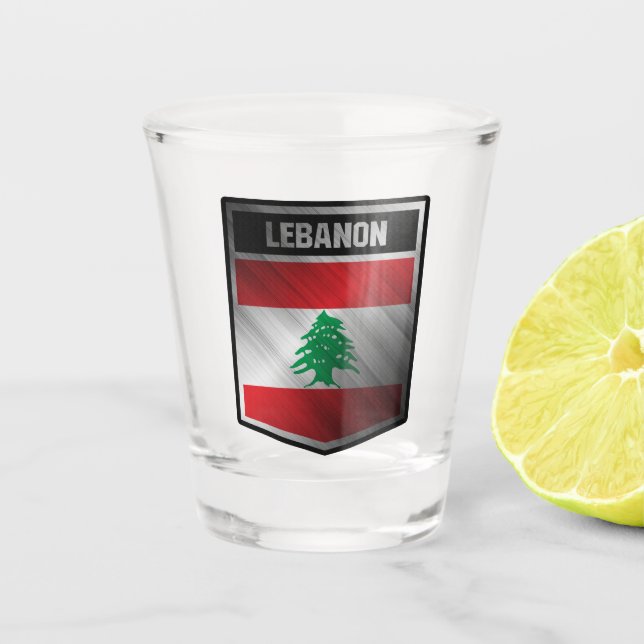 Lebanon Shot Glass (Front)