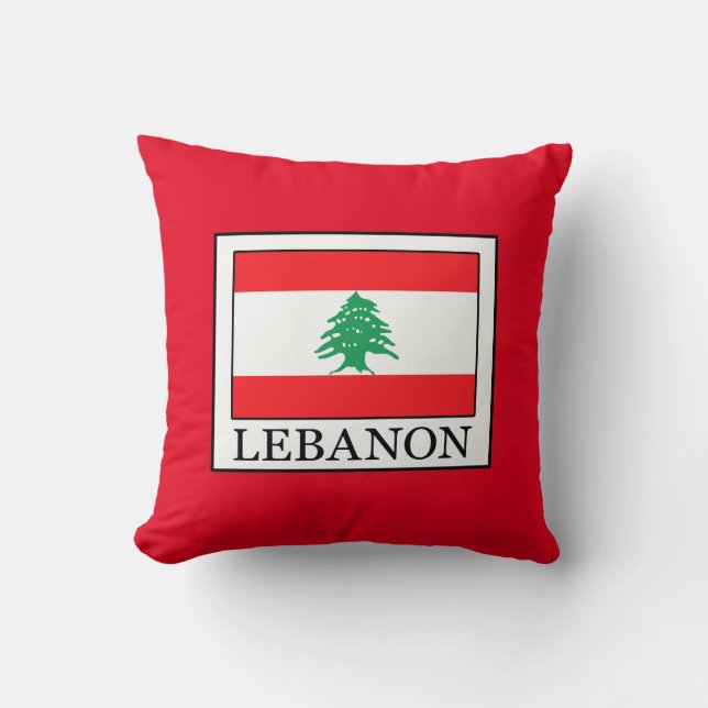 Lebanon Throw Pillow (Front)