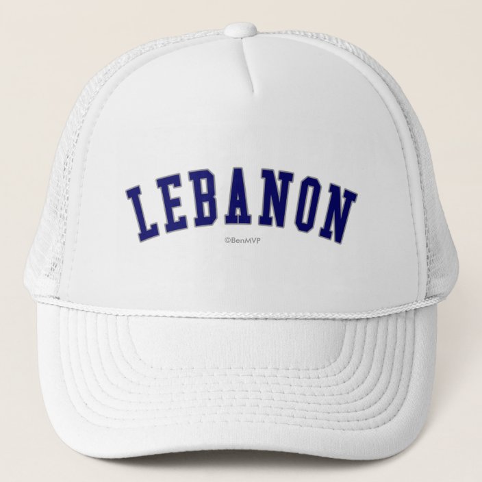 Lebanon Trucker Hat