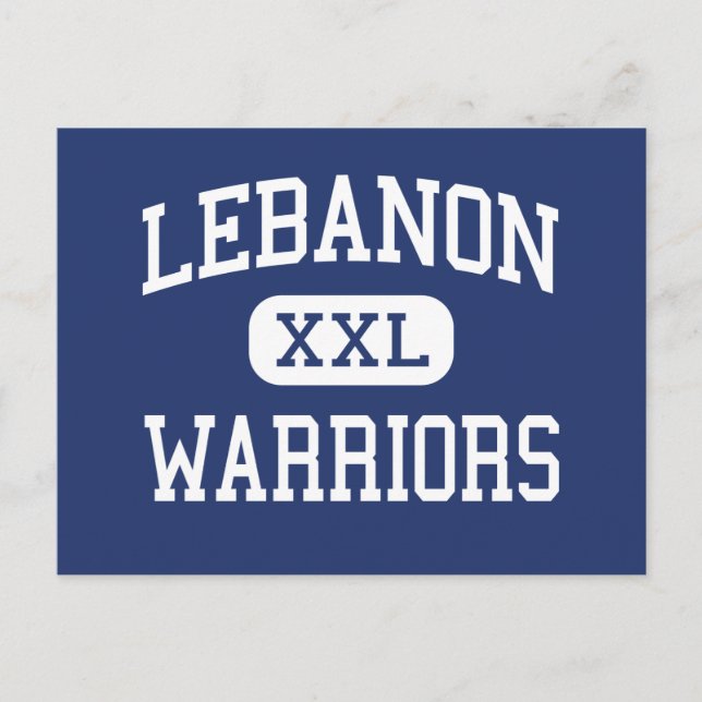 Lebanon - Warriors - High School - Lebanon Oregon Postcard (Front)