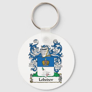 Lebedev Family Crest Keychain