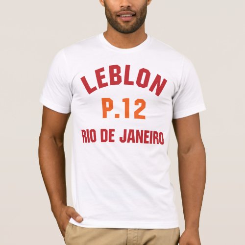 Leblon Posto 12 Rio de Janeiro T_Shirt