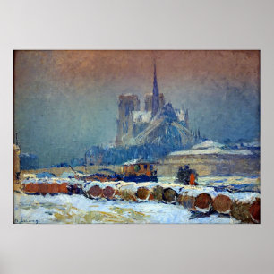Lebourg - Notre Dame Paris Poster