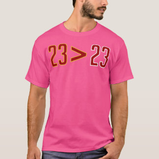 Lebron Greater Than Jordan (Black) T-Shirt