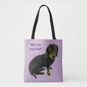 LeBron the Dachshund Tote Bag