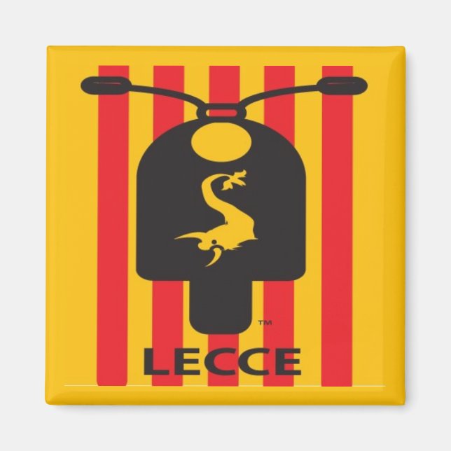 Lecce Scooter Magnet (Front)
