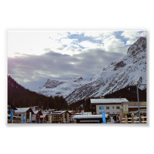 Lech am Arlberg Austrian Alps Austria Photo Print