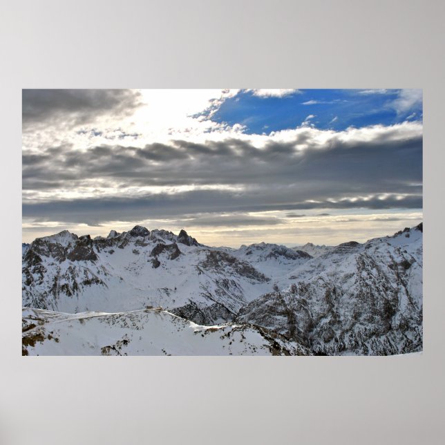 Lech am Arlberg Austrian Alps Austria Poster (Front)