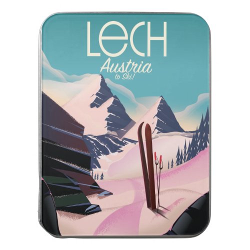Lech Austria Ski poster Jigsaw Puzzle
