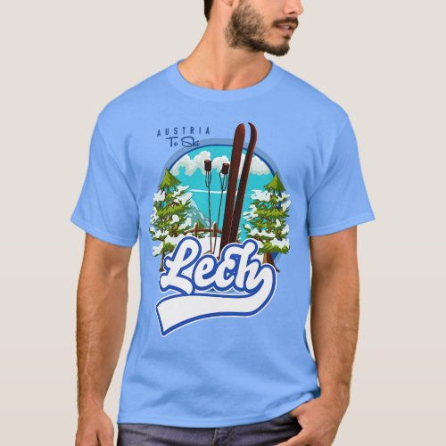 Lech Austria ski T_Shirt