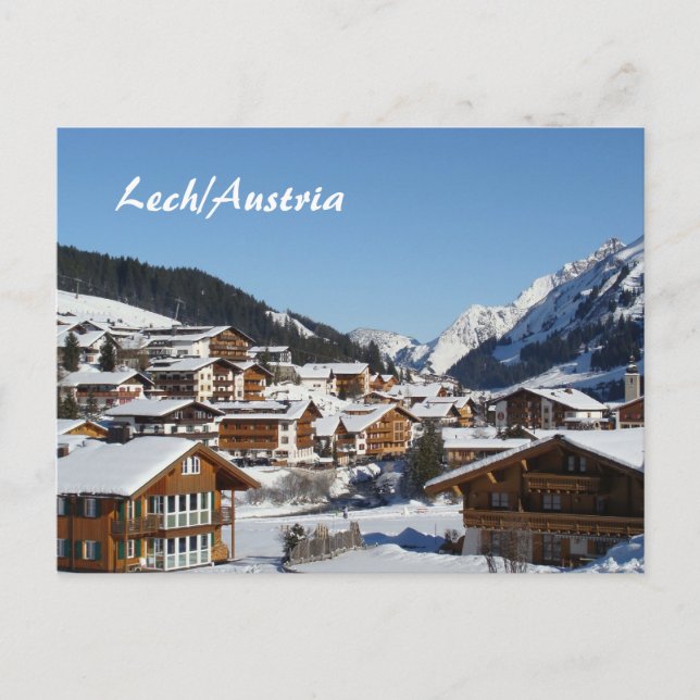Lech in Austria - Postcard (Front)